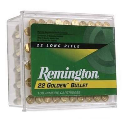 Remington Golden Bullet .22 LR 40-Gr. CPRN 22 boxes (2200 rd) - $157.98 shipped with code "CART20"