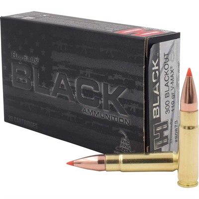 Hornady - Black Ammo 300 AAC Blackout 110GR V-MAX 200 Rd - $162.99 shipped with coupon "NCS"