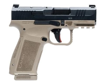 Canik Mete MC9L 9mm 3.18" 17rd Black/FDE - $387.72 (Email for price)