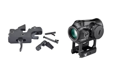 Partisan Triggers Disruptor AR-15 3 Position Drop In Forced Reset Trigger + Vortex Triumph 2 MOA Red Dot Sight - $299.95 
