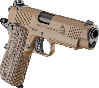 Springfield Armory TRP Commander Coyote Brown .45 ACP 4.25" Barrel 7-Rounds - $1299.99 ($14.99 flat rate shipping)