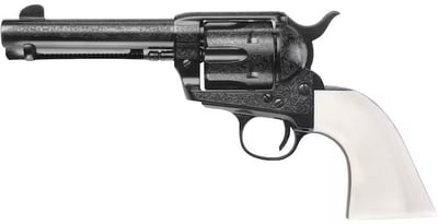 Pietta The Shootist 45 Colt (Long Colt) Revolver 4.75" Blued Barrel 6 Round Ivory Grip - $700.99 (Free Shipping on $100+ Orders)
