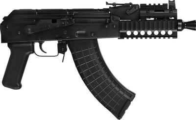 Pioneer Polish Micro Hellpup CORE 7.62x39mm 7" Barrel 30 Rnds Quad Picatinny Rail - $649.99 