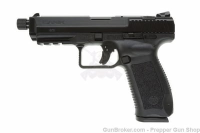 Canik TP9SA BLACK 9mm Pistol 4.7" TB 1/2x28 2-18rd - $429.99 (S/H $19.99 Firearms, $9.99 Accessories)