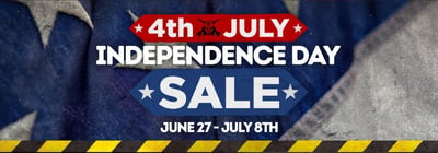 Prepper Gun Shop Independence Day Sale
