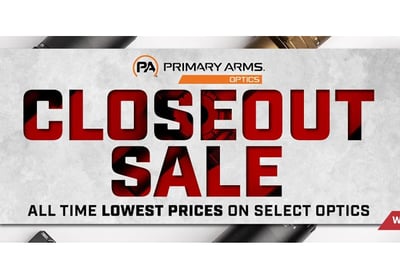 Primary Arms Optics Closeout + Free Shipping 