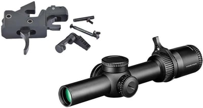 Partisan Triggers Disruptor AR-15 3 Position Drop In Forced Reset Trigger + Vortex Venom 1-6 24 SFP 30mm Rifle Scope - $439.95 (FREE Shipping over $50)