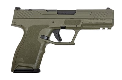 PSA 5.7 Compact Rock Complete Optic Ready Pistol, 5.7x28mm, 4.3" Barrel, 21 Rds, Sniper Green - $399.99 