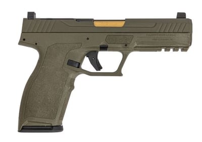 PSA 5.7 ROCK 5.7x28mm 4.7" 23rd Complete Pistol, Optics Ready, Non-Threaded TiN Barrel, Sniper Green - $299.99