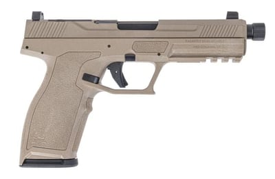 PSA 5.7 Rock Complete Optics Ready Pistol, 5.7x28mm, 5.2" Threaded Barrel, 23rd, FDE - $369.99