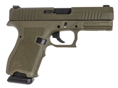 PSA Dagger Compact 9mm 3.9" 15rd Pistol Extreme Carry Cut Slide w/ Night Sights & Non-Threaded Barrel, Sniper Green - $269.99