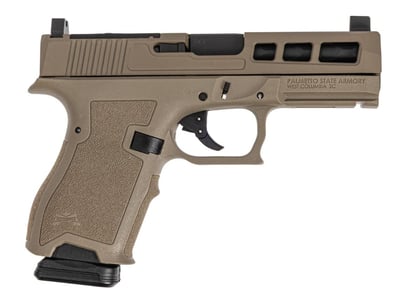 PSA Dagger Compact 9mm 3.9" 15rd Pistol, SW1 RMR Slide, Honeycomb Barrel, FDE - $279.99