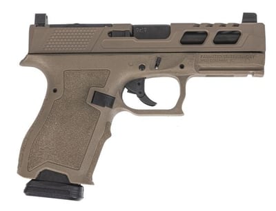 PSA Dagger Compact 9mm 3.9" 15rd Pistol With SW6 RMR Slide & Non-Threaded Barrel, FDE - $269.99
