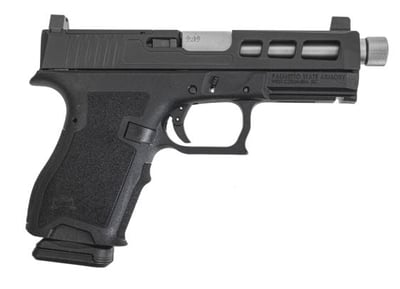 PSA Dagger Compact 9mm 4.5" 15rd Pistol, SW1 RMR Slide, Stainless Threaded Barrel, Black - $299.99