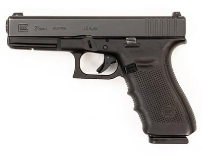 Glock G21 Gen4 45 ACP 13rd (LE Trade-In) - $339.99  ($7.99 Shipping On Firearms)