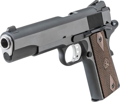 Springfield Armory 1911 Garrison Engraver Black / Wood .45 ACP 5" Barrel 7-Rounds - $728.14