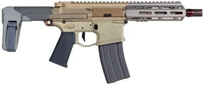 Q Honey Badger Pistol Flat Dark Earth .300 AAC Blackout 7" Barrel 30-Rounds Optics Ready - $2899.99 ($9.99 S/H on Firearms / $12.99 Flat Rate S/H on ammo)