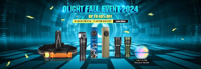 Olight USA OFan Day Sale - New products including the Baton Turbo and the Arkfeld Ultra! (Free S/H over $49)