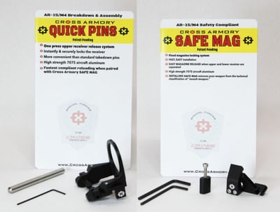 Cross Armory Quick Pin and Safe Mag Combo - $185 