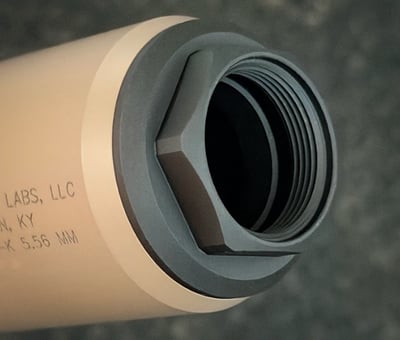 Quiet Labs APEX Titanium Plan-B Compatible Suppressor Adapter, Black DLC - $69.95