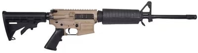 Andro Corp Industries ACI-15 M4 5.56 NATO 16" Black Threaded Barrel Flat Dark Earth Frame Black Pistol Grip - $529.99 (Free Shipping on $100+ Orders)