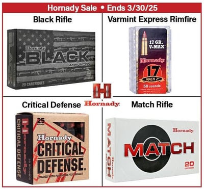 Hornady Varmint Express Rimfire Ammo SALE @ Midsouth Shooters Supply