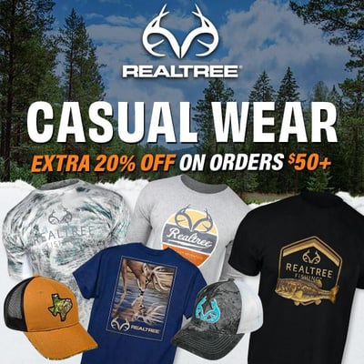 Realtree Casual Wear… Real-cheap! from $3 (Free S/H over $25)