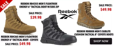Reebok Boots Clearance - $39.99