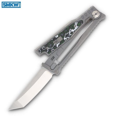 Reate Exo-M Safety Lock Gravity Knife (SMKW Exclusive Pines Peak FatCarbon) - $285.00 (Free S/H over $75, excl. ammo)