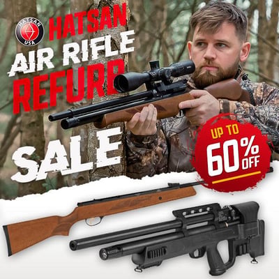 Refurbs: Feast on Hatsan Air Rifles for Half Off - from $64.29 (Free S/H over $25)
