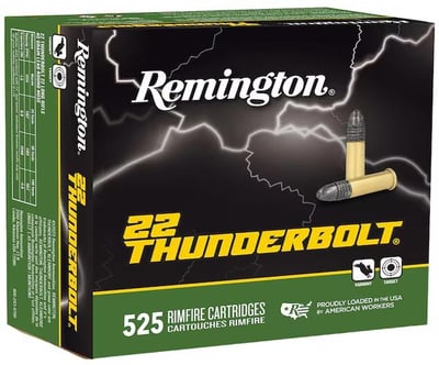 Remington Thunderbolt .22 LR 40-Gr. LRN 6300 Rnds - $309.24 (Free Shipping on $100+ Orders)