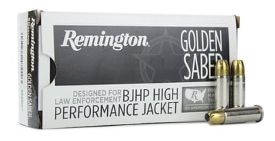 Remington Golden Saber .38 Special 125 Gr +P BJHP Ammo 250 Rounds (Range Bundle) - $302.49