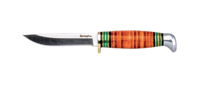 Remington Junior Fixed Blade Knife 6.5" SS Blade w/Leather Sheath - $24 (Buy One Get One Free) + Free Shipping