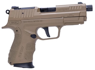 Retay RXP22 .22 LR 4" Threaded BBL 13rd Optic Ready Flat Dark Earth - $209.99 (Free S/H on Firearms)