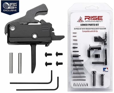 RISE Armament OpticsPlanet Exclusive RAVE 140 With AR-15 Lower Parts Kit FLAT - $110.99 (Free S/H over $49 + Get 2% back from your order in OP Bucks)