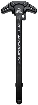 Rise Armament AR-10 Ambi Charging Handle - Black - $69.95 