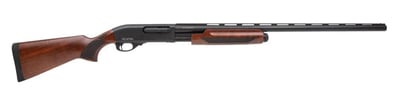 Rock Island PA12 Waterfowl 12GA 26" Barrel 4RD Pump Action Shotgun, Anodized Black, Walnut Stock - $289.99