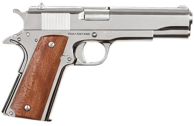 Rock Island Armory GI Standard FS Nickel .38 Super 5" Barrel 9-Rounds - $699.99