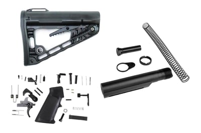 Rogers Super-Stoc Mil-Spec Lower Build Kit - $74.95 