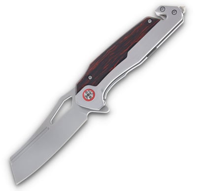 Rough Ryder Reserve Survival Master Folding Rescue Knife, 3.25" Blade, Red G10 Handle - $49.95 (Free S/H over $95, excl. Ammo, Flamm.)