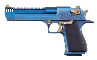 Magnum Research DE50CBG Desert Eagle 6 Carbo Blue w/GOLD - $2999.99