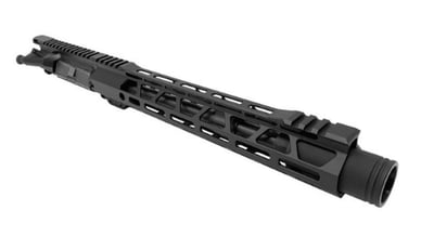 RTB 10.5" 300 BLK Upper Receiver, Black, FLASH CAN, 12" M-LOK, No BCG & CH - $209.21 