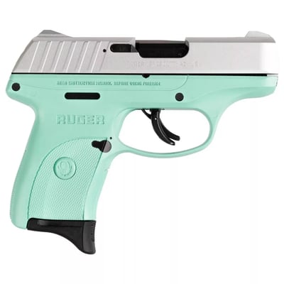 Ruger EC9S 9mm Stainless Turquoise Talo - $249.99