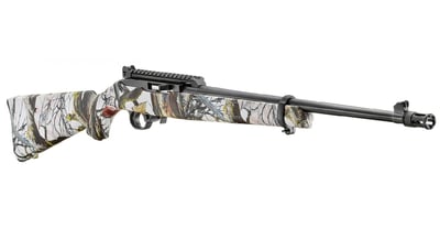 Ruger 10/22 Collectors Series 22LR Rimfire Rifle with American Camo Synthetic Stock and Adjustable Ghost Ring Sight - $299.79 