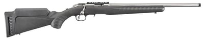 Ruger American Black .22 Mag 18-Inch 9 Rd Stainless - $375.99 ($9.99 S/H on Firearms / $12.99 Flat Rate S/H on ammo)