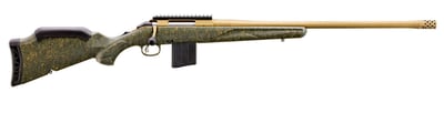 Ruger American Gen II Predator Rifle .400 Legend, 22" Barrel, 5 Rounds, Burnt Bronze / Green Splatter - $539.99