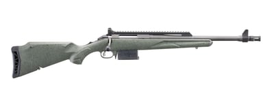 Ruger American Gen2 Scout .308 WIN 16" Barrel 5rd Rifle, Green Splatter - $729.99