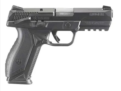Ruger American Pistol DUTY 9mm 4.2" 10rd, Ergonomic Grip, Manual Safety, Black - $344.99