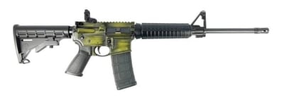 Ruger AR- 556 Semi-Auto Rifle, 5.56 NATO, 16.1" Barrel, 30rd, Distressed Bazooka Green - $698.97