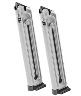 Ruger Mark III Mark IV Magazine 22 LR 10 Rounds Black 2-Pack - $33.09 ($19.99 S/H on Firearms / $15.99 Flat Rate S/H on ammo)
